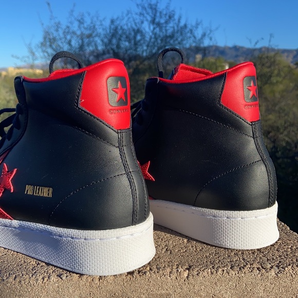New Pro Leather Mid Converse Sneakers - Picture 11 of 16